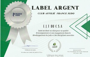 REMISE DU LABEL ARGENT