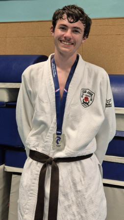 🥈 Nathanaël Mérai Clémence, vice-champion de France de para-judo adapté !